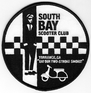 ONLY $10.00 for the OG South Bay Scooter Club Black T-Shirt!